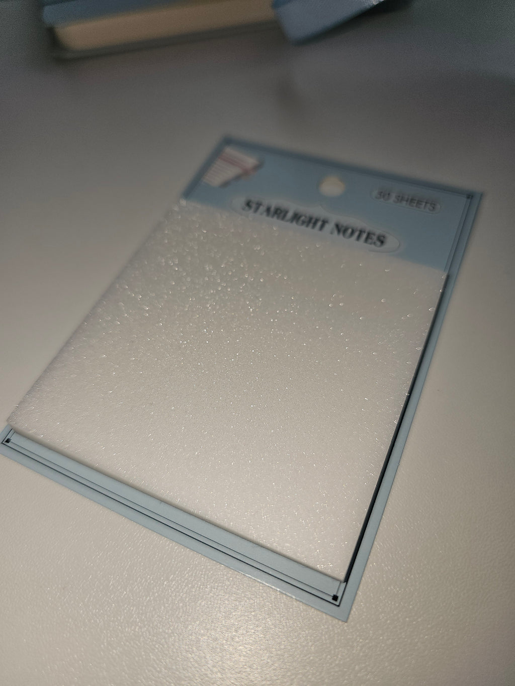 ✨ Starlight Notes — Translucent Shimmer Sticky Notes