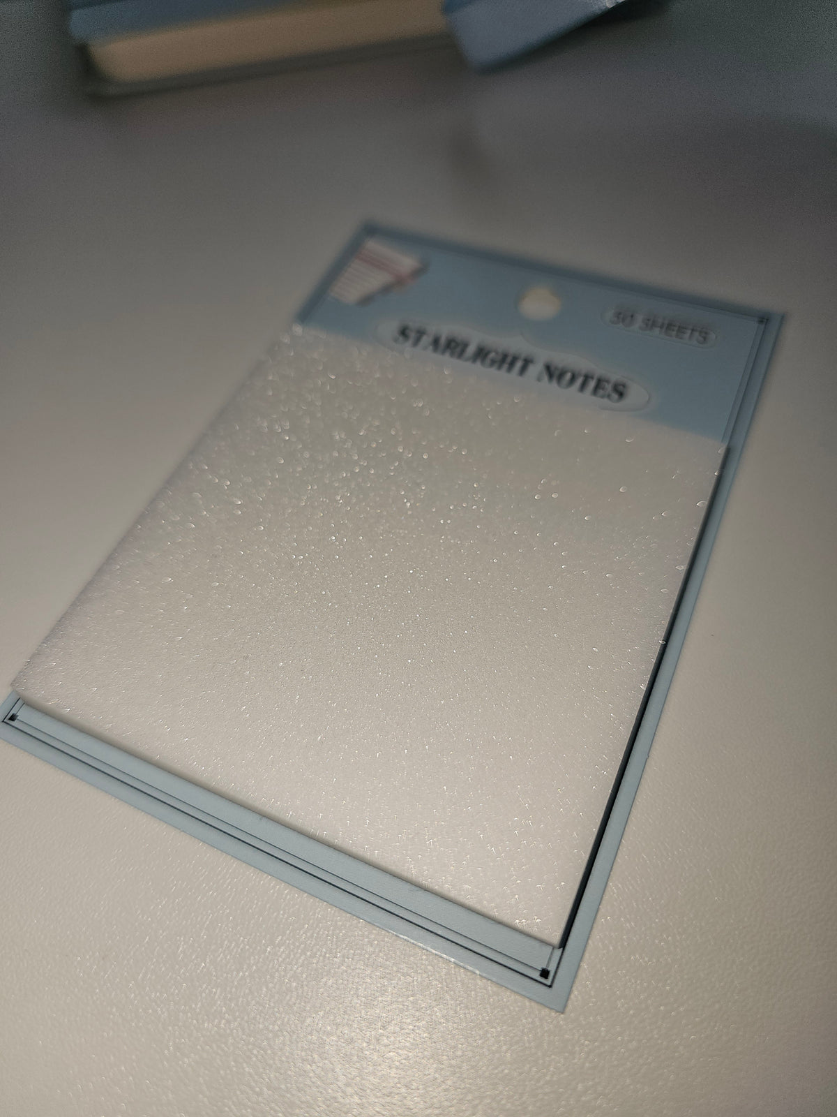 ✨ Starlight Notes — Translucent Shimmer Sticky Notes